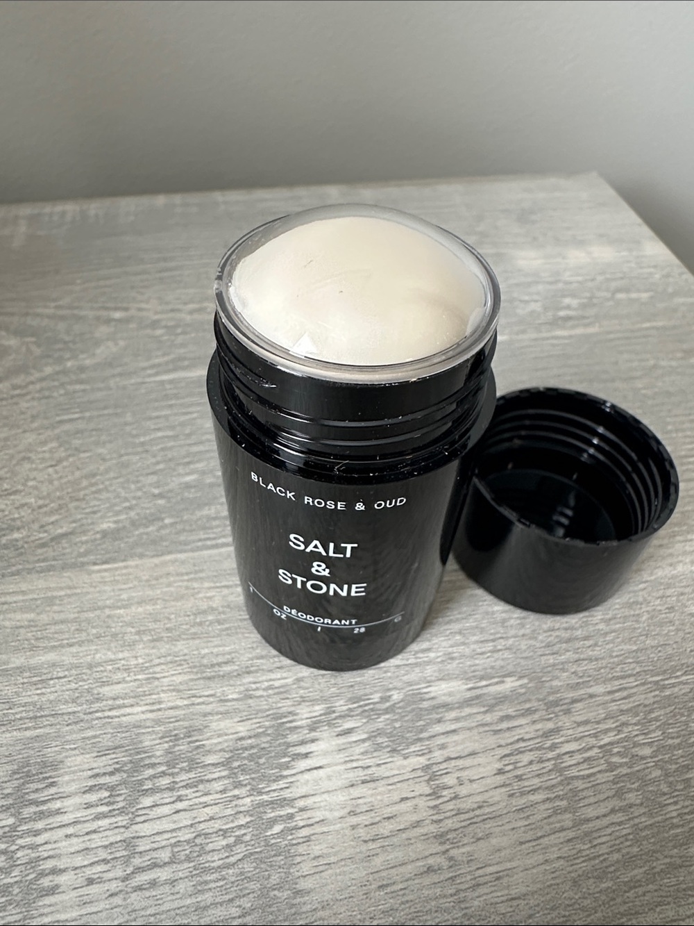 Salt & Stone Black Rose & Oud Deodorant - Black 1 oz. MINI - Picture 2 of 2